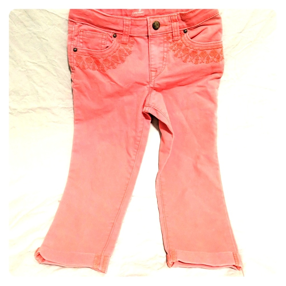 Pink jeans